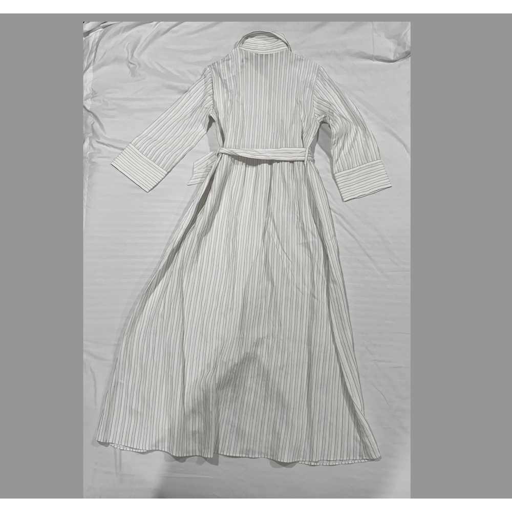 Zara Belted striped dress Size S - Picture 9 of 9